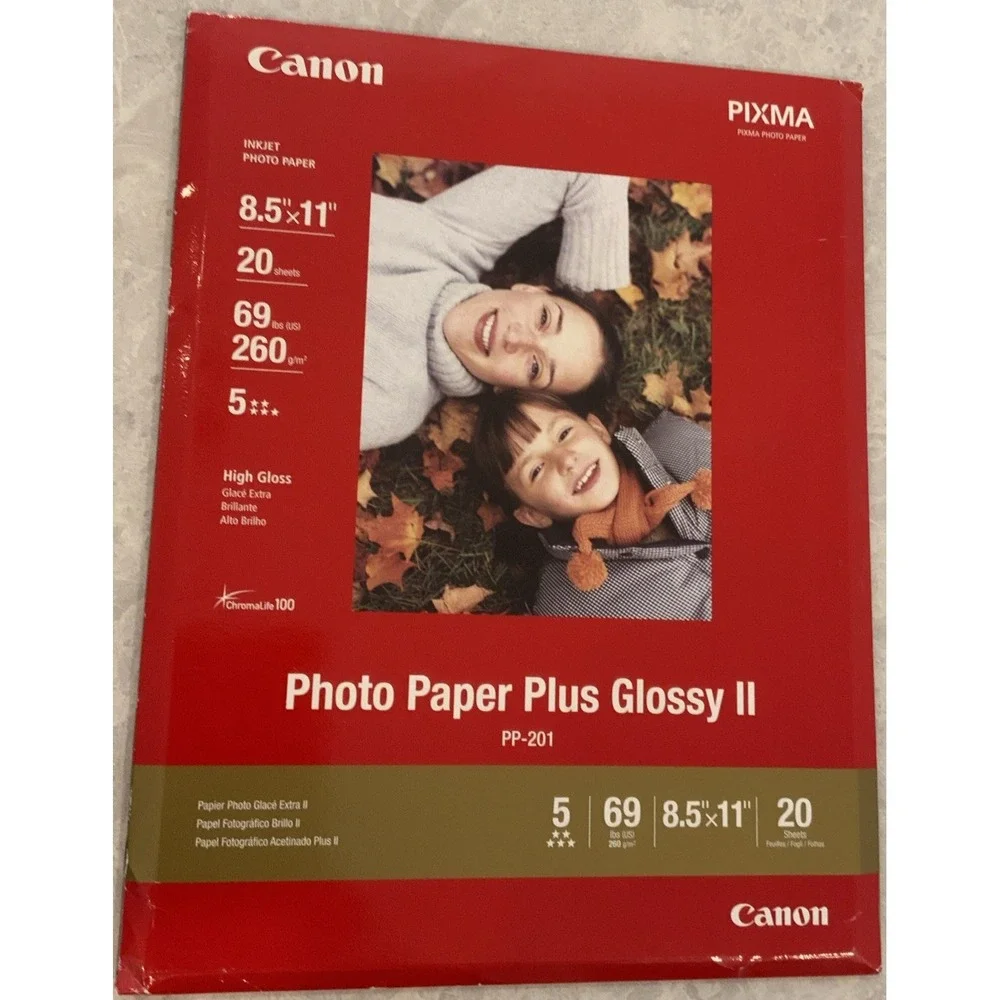 Canon Photo Paper Plus Glossy II 8.5